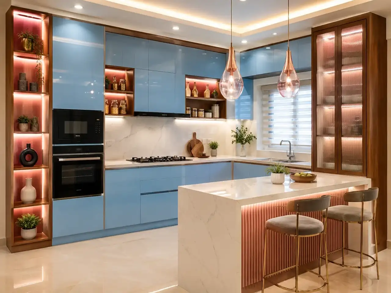 Kitchen Cabinet by Luma Interiors Solution