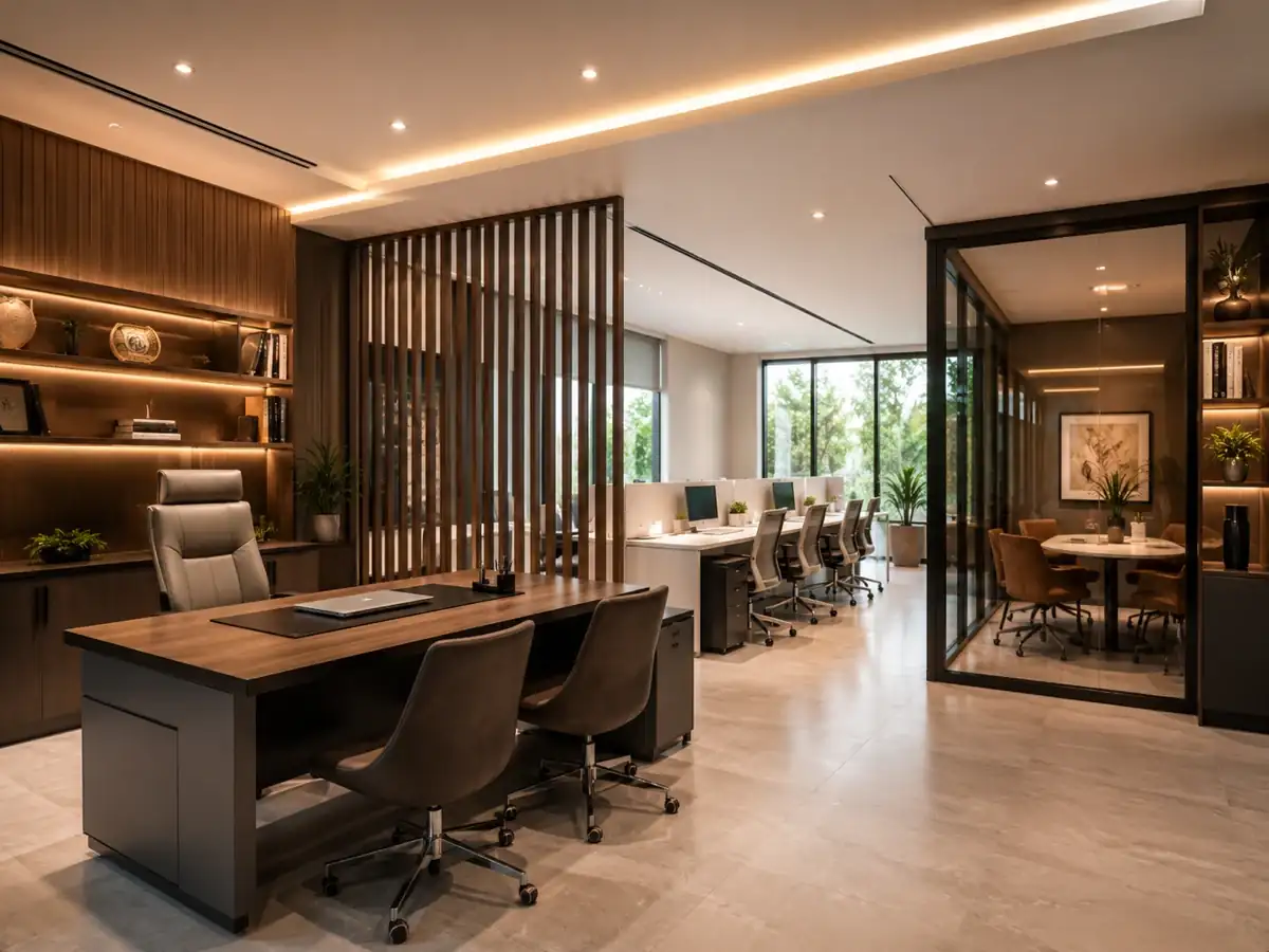 Office Interior Works by Luma Interiors Solution