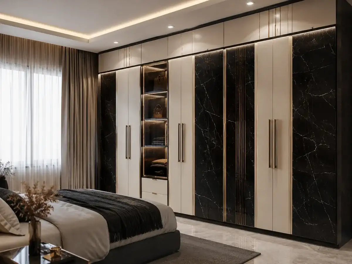 Wardrobe by Luma Interiors Solution